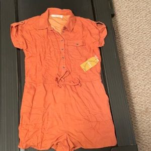Pumpkin Spice Romper